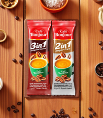 Bonjour Caffe 3-in-1 Coffee 18g – Stick Pack | Bulk Export Supply - Image 1